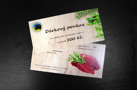 Dárková poukázka 500,- Kč